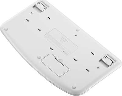 Tastierë Logitech Wave Keys for Mac, ergonomike, Bluetooth, e bardhë