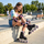 Patina inline Meteor Urbo, rrota 76 mm, madhësi 34-37, zi rozë