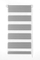 Roletë dritareje Domoletti Roller D&N Rattan, 80x170 cm, efekt day night, gri