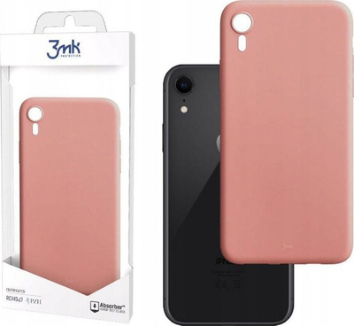 Maskë mbrojtëse 3mk Matt Case Lychee për Apple iPhone Xr, efekt lychee, përfundim mat, transparente
