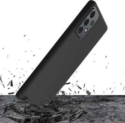 Mbulesë silikoni 3MK për Samsung Galaxy S24 FE S721, e zezë
