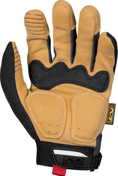 Doreza pune Mechanix Wear M-Pact Material4X, L, ngjyrë zi me kafe