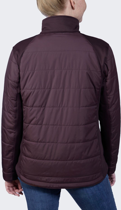 Jaka Carhartt Rugged Flex Insulated, tekstile, për meshkuj, e kuqe e errët, L
