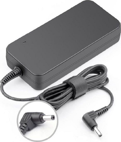 Adapter karikues laptopi MicroBattery MBXAS-GAM005, 180W, 19V 9.5A, pin 2.5mm