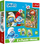 Puzzle dhe lojë memo Trefl Smurfs, 2 në 1, 48 pjesë