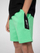 Pantallona të shkurtra çunash 4F Sweatshorts Sports, pambuk, sportive, jeshile e fortë