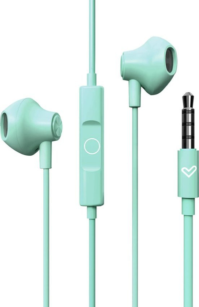 Слушалки in-ear Easypods Mint, со кабел 3.5mm, ментол