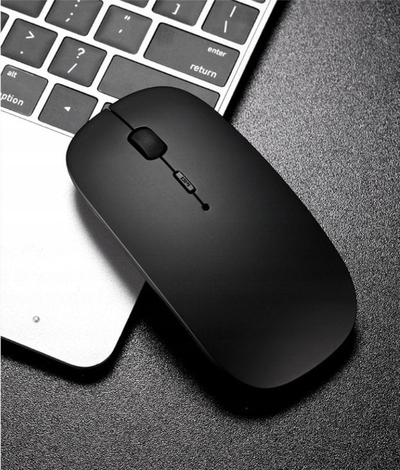 Mouse wireless SlimFit 4D, optik, 800-1600 DPI, blu