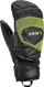 Doreza ski për fëmijë LEKI WCR Coach 3D Junior Mitt, Softshell, izolim Thinsulate, e zezë jeshile
