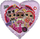 Balon Flexmetal FX - LOL: Rock, 18", rozë