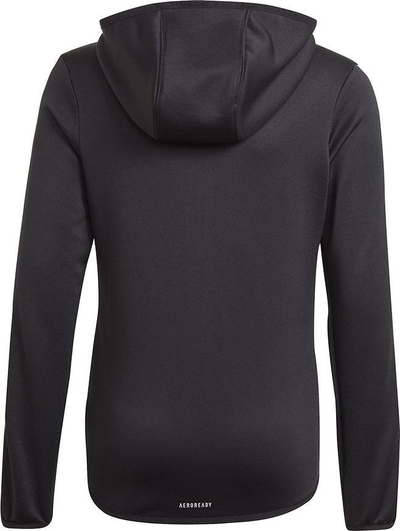 Bluzë sportive adidas Designed 2 Move Jr GN1462, AEROREADY, me kapuç, e zezë