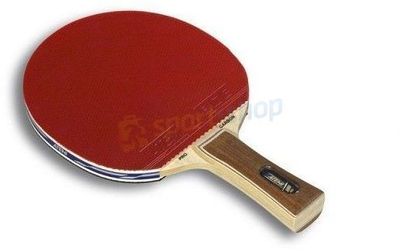Raketë pingpongu Atemi 2000 Pro Line, me dorezë konkave, shkumë 2.2 mm, e kuqe