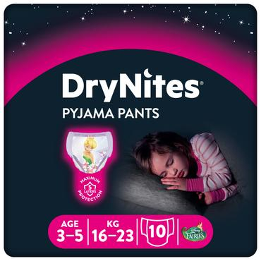 Pelena nate DryNites®, vajza 3-5 vjeç