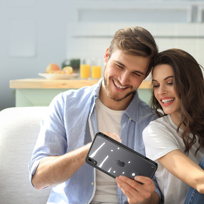 Këllëf tablet Dux Ducis Magi për iPad mini 6 2021, mbështetëse stand, funksion auto sleep wake, i zi