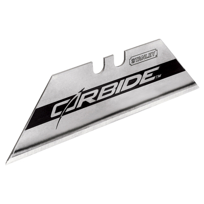 Tehe trapezoidale Stanley 2-11-800, 10 copë, trashësi 0.65mm, argjendtë