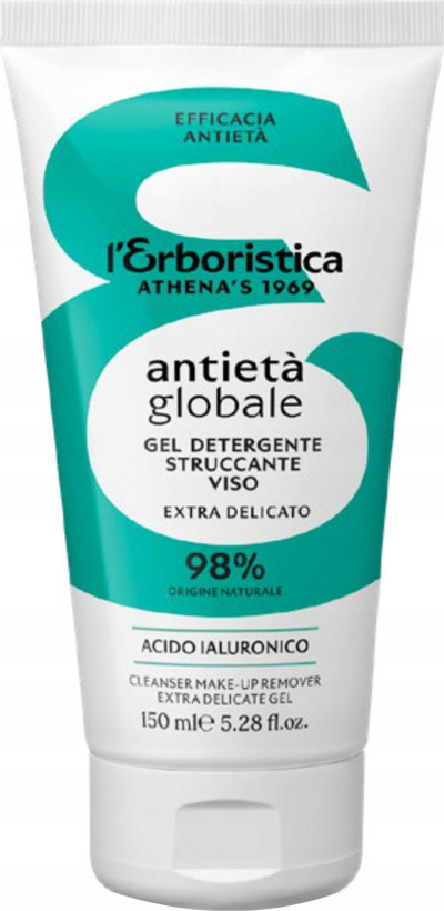 Pastrues grimi Athena's L'Erboristica Global Anti-Ageing, fytyrë, sy e buzë, 150 ml