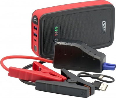 Jump starter Ideal X-starter 11, LiPo, 800A 10600mAh, црн