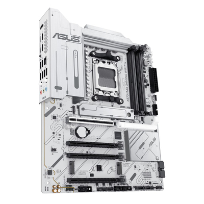 Pllakë amë ASUS X870 MAX Gaming WIFI7 W, AMD X870, DDR5, e bardhë