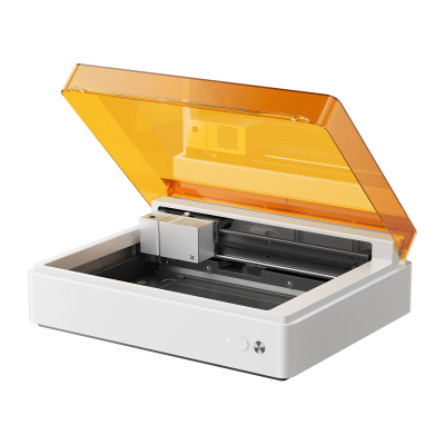 Plotter lazer xTool M1 Ultra 4-in-1, prerje dhe gdhendje, modul printimi 20W, portokalli