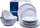 Set enësh Luminarc Diwali Granite, xham opal, gri