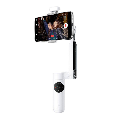 Stabilizues dore Insta360 Flow Creator, 3 aksësh, për smartphone, i bardhë