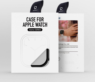 Mbulesë smartwatch Dux Ducis Hamo për Apple Watch Ultra 49mm, metalike, me xham, e zezë