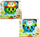 Lodër gringëlluese për bebe Baby Rattles, plastike dhe gome, mbi 6 muajsh, shumëngjyrëshe