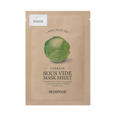 Maskë për fytyrë Skinfood Sous Vide, Cabbage, 1 copë