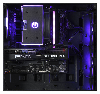 Десктоп гејминг компјутер Actina Ryzen 5 5600, 16GB RAM, 1TB SSD, RTX 4060, црн