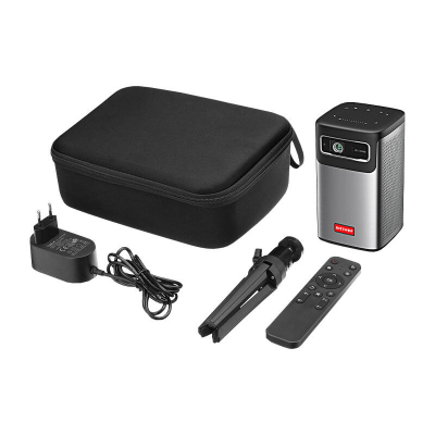 Projektor mini BlitzWolf BW-VT2 PRO MAX, Android 9.0, Wi-Fi 5G, gri i errët