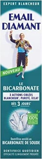 Pastë dhëmbësh Email Diamant Le Bicarbonate, zbardhuese, 75ml
