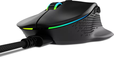Mouse gaming ADATA XPG Alpha, me kabllo, RGB, i zi
