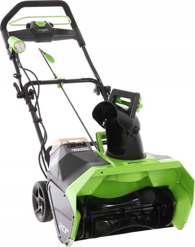 Borëpastruese pa kabllo Greenworks GD40ST, 40V, 51 cm, jeshile
