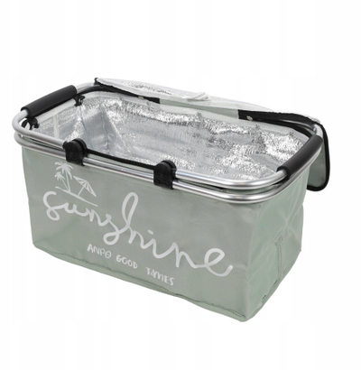 Термичка корпа EH Excellent Houseware JALO, 35L, преклоплива, зелена