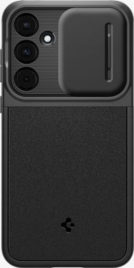 Mbështjellës telefoni Spigen Optik Armor, për Samsung Galaxy A55 5G, i zi