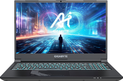 Laptop gaming Gigabyte G5 KF5 2024, 15.6" FHD 144Hz, Core i7 16GB 1TB SSD, RTX 4060, gri
