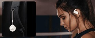 Kufje wireless Vidonn T3, Bluetooth 5.3, IPX5, të zeza