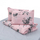 Set çarçafësh dopio BBC Double Linen, 4 pjesë, 132TC, rozë