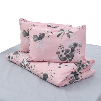 Set çarçafësh dopio BBC Double Linen, 4 pjesë, 132TC, rozë