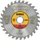 Сечило за пила Dewalt DT1923-QZ, 140mm, 30 заби, жолто