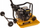 Ngjeshëse pllake Smart365 SM-03-655, 13 kN, 6.5 HP, e verdhë