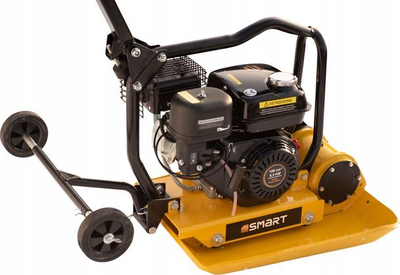 Ngjeshëse pllake Smart365 SM-03-655, 13 kN, 6.5 HP, e verdhë