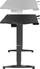 Tavolinë elektrike gaming Huzaro Hero 8.5, 140x60 cm, rregullim lartësie, e zezë