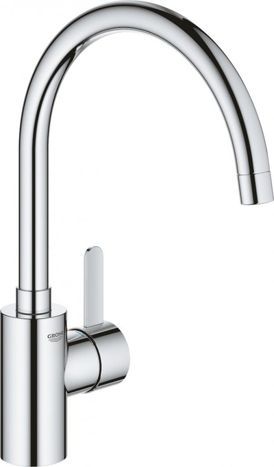 Rubinet kuzhine Grohe Eurosmart Cosmopolitan, dalje e naltë, kokë rrotulluese, krom