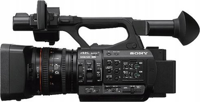 Kamerë video profesionale Sony PXW Z190, 4K, zmadhim 25x, e zezë