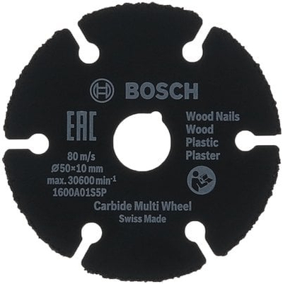 Disk prerës Bosch Carbide Multi Wheel për EASYCUTandGRIND, 50mm, 1 copë