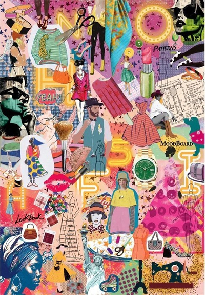 Puzzle Clementoni PZL 1000 More Is More Fashion & Design, 1000 pjesë, 70 x 50 cm, shumëngjyrësh