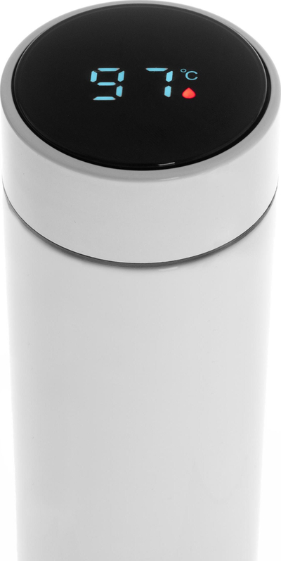 Termos Thermos 473ml, ekran LED temperature, për kafe dhe çaj, i zi