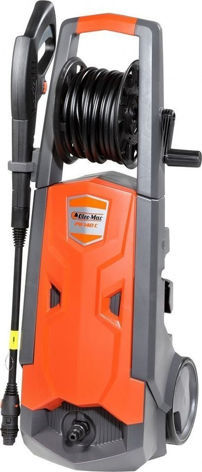 Перелка под висок притисок Oleo Mac PW 140 C, 2100W, 140 bar, портокалова