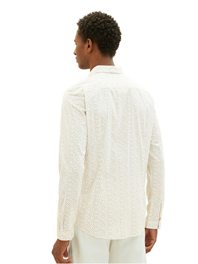 Këmishë për meshkuj Tom Tailor Slim Fit, bezhë